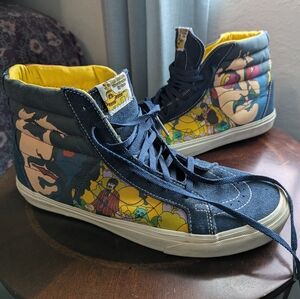 Vans Beatles Faces Yellow Submarine High-Top Sneakers